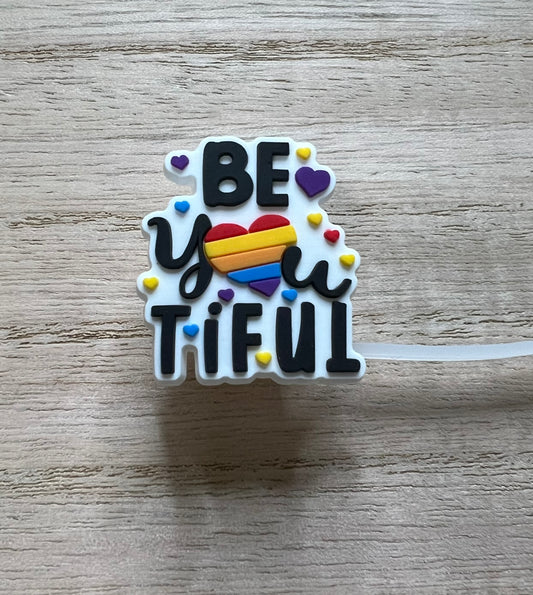 Straw Topper - Be-You-Tiful Pride