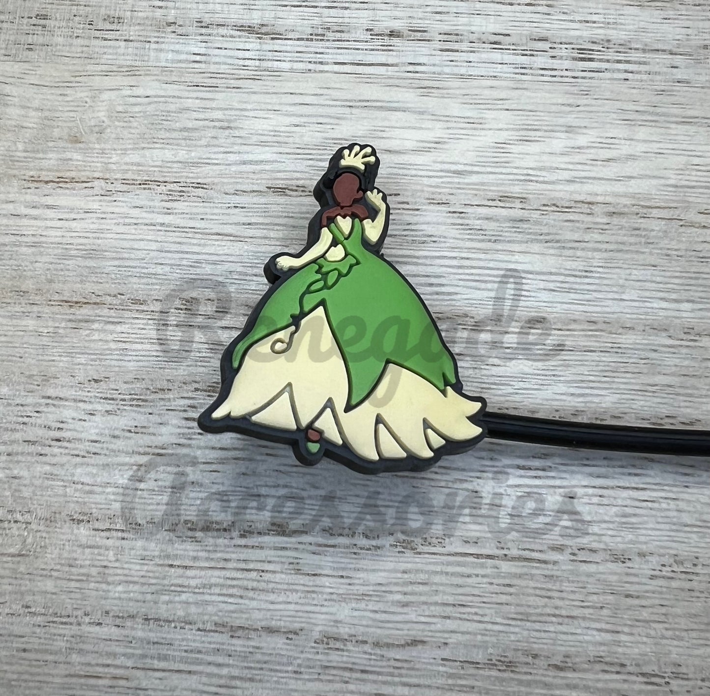 Straw Topper - Frog Princess