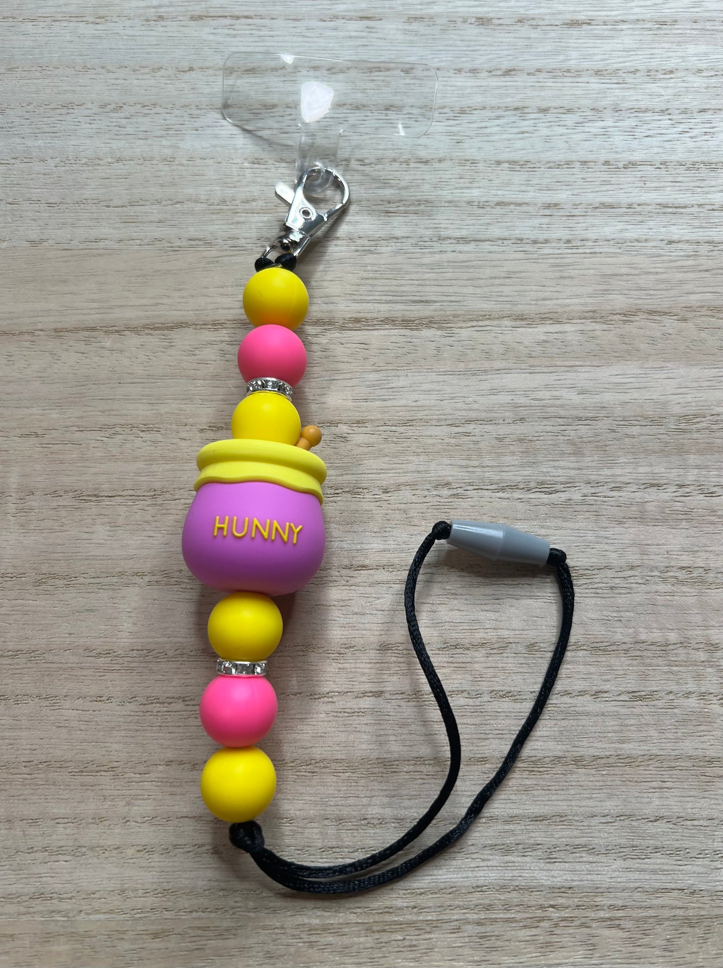 Phone Charm / Lanyard - Hunny Pot