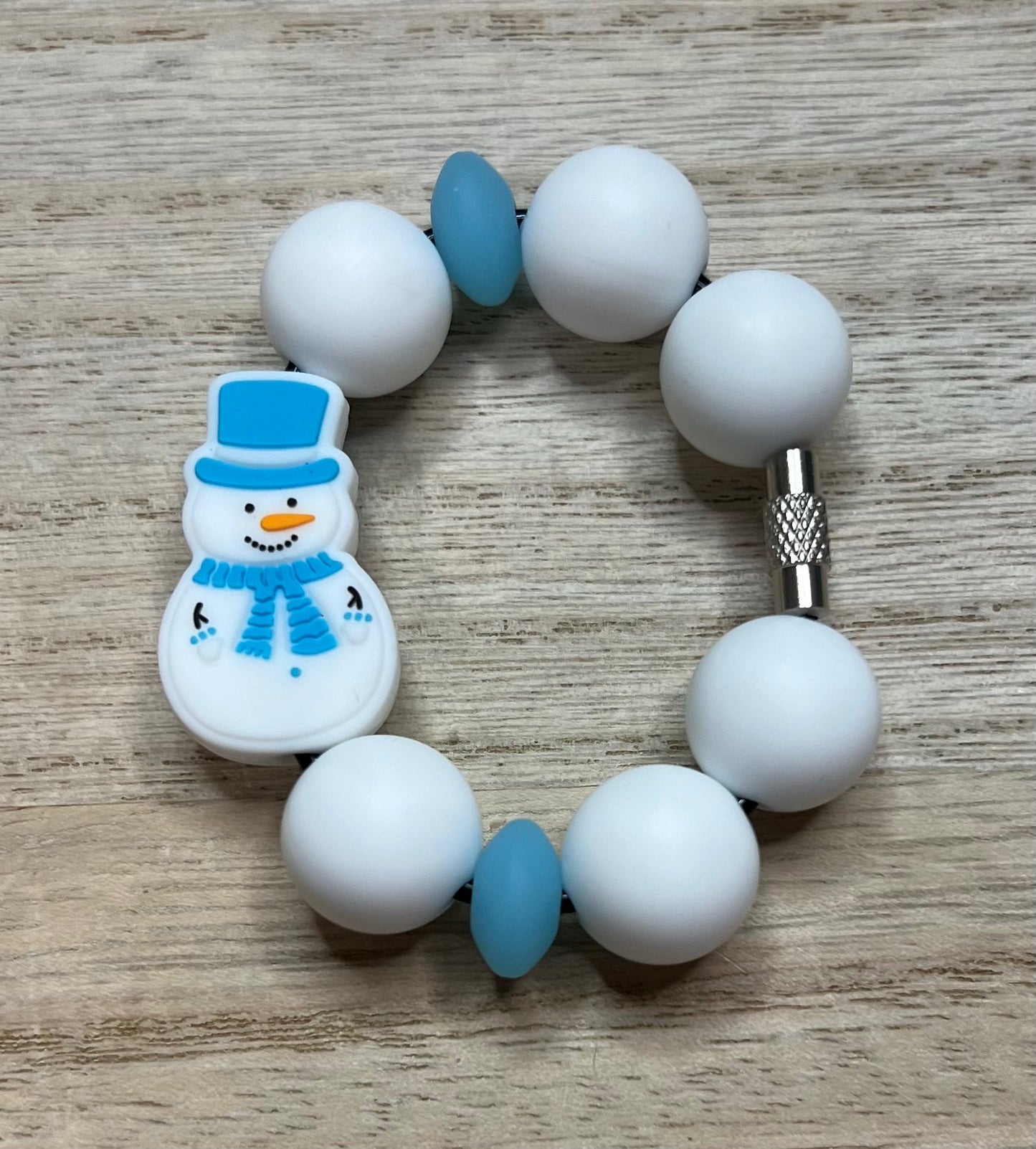 Silicone Charm - Snowman