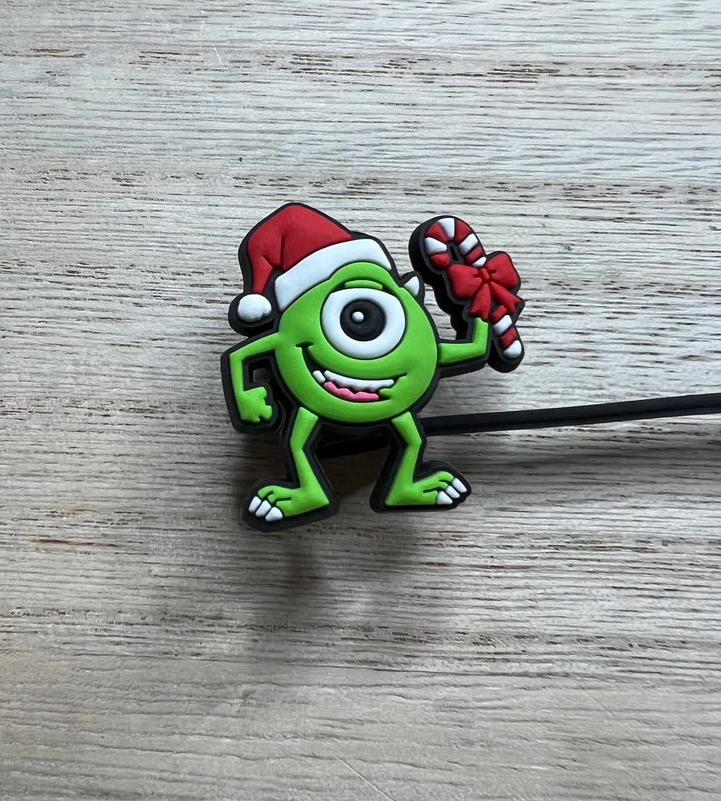 Straw Topper - Monsters Christmas - Character