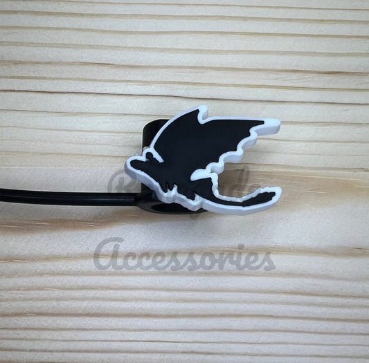 Straw Topper - Black Dragon Character