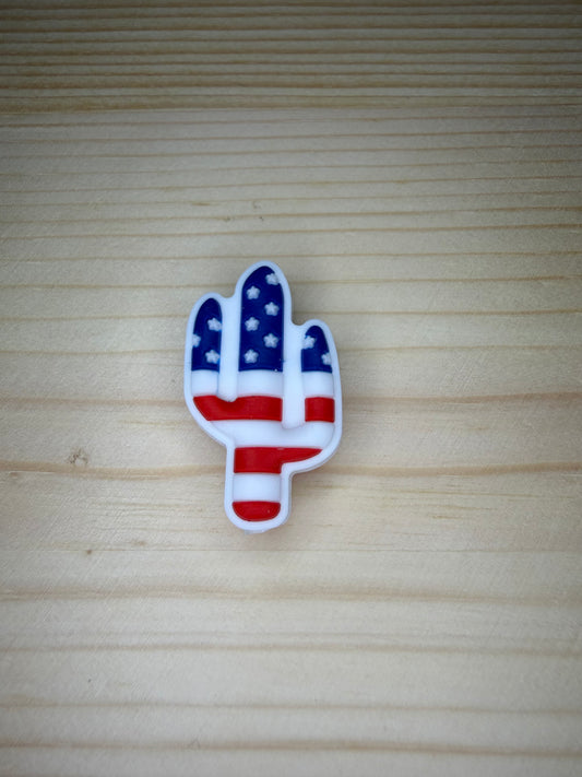 Focal Bead - Fourth Of July Cactus