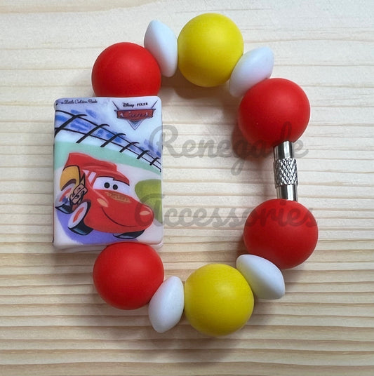 Silicone Charm - Cars Character Book
