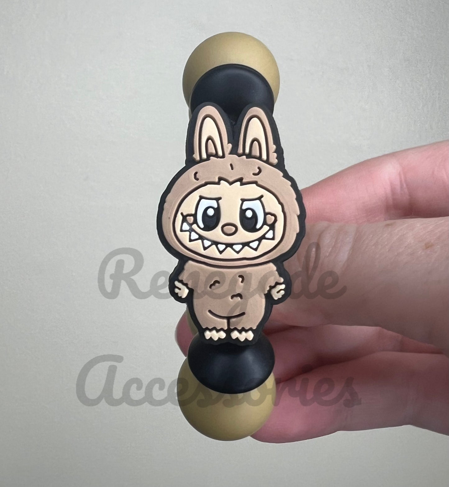 Silicone Charm - Bubu Brown