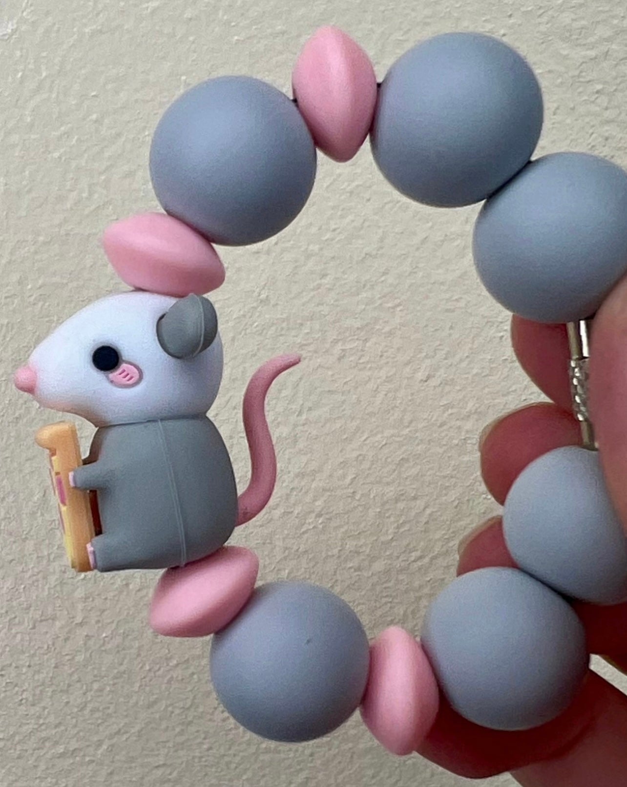 Silicone Charm - Pizza Possum - Food