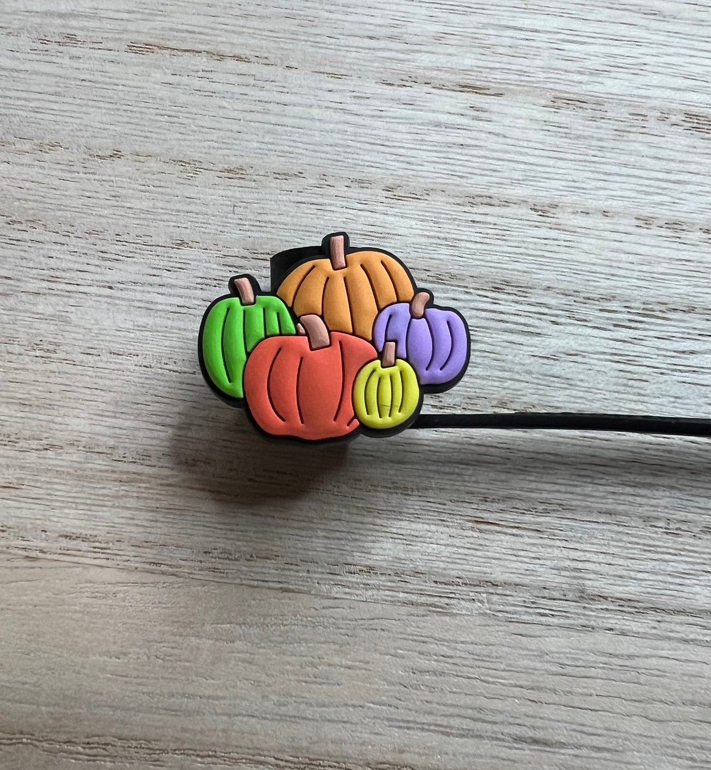 Straw Topper - Pumpkins