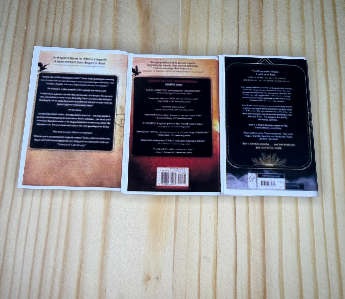 3D Printed Book Bundle - Fourth Set Of 3