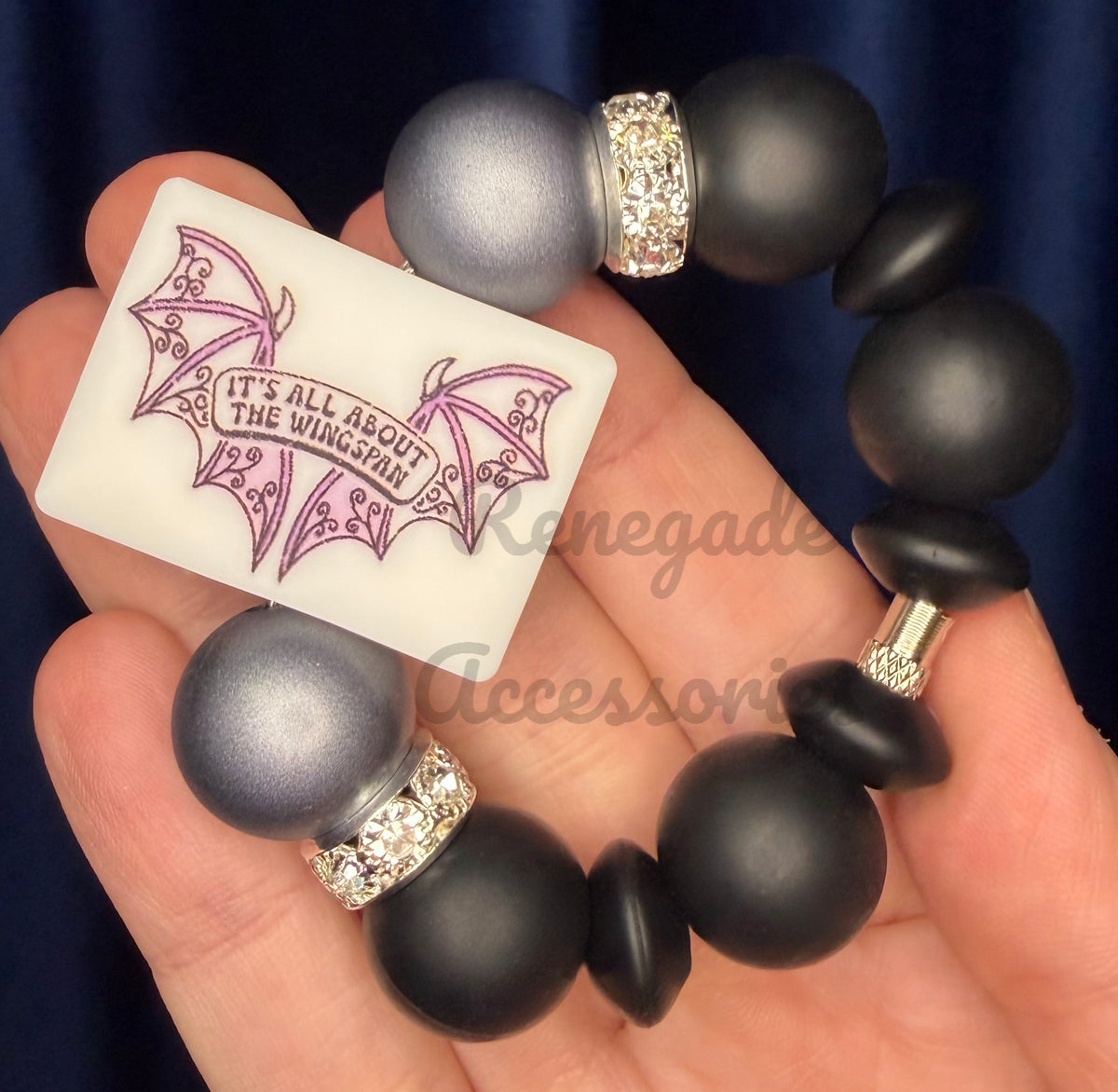 Silicone Charm - It’s All About The Wingspan ACOTAR