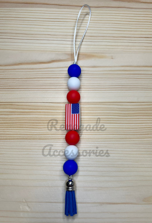 Silicone Charm - Enchanted Charms - American Flag