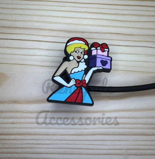 Straw Topper - Slipper Princess