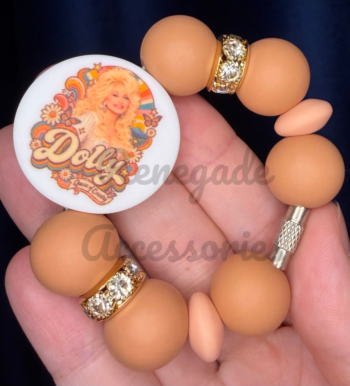 Silicone Charm - Dolly