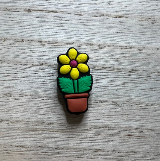 Focal Bead - Flower Pot