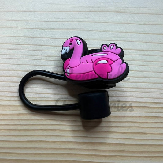 Straw Topper - Flamingo Floatie