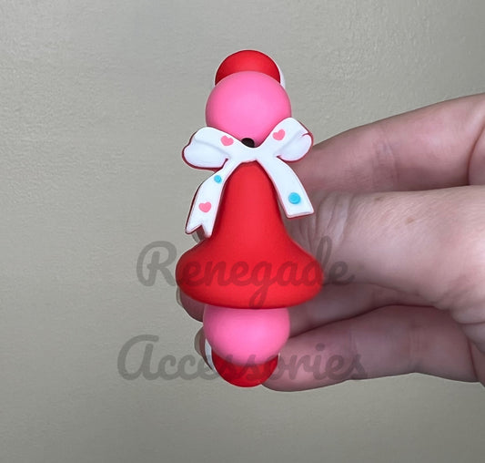 Silicone Charm - Kiss