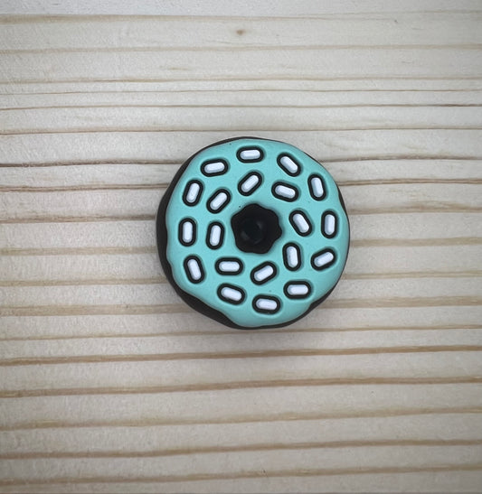 Focal Bead - Teal Donut