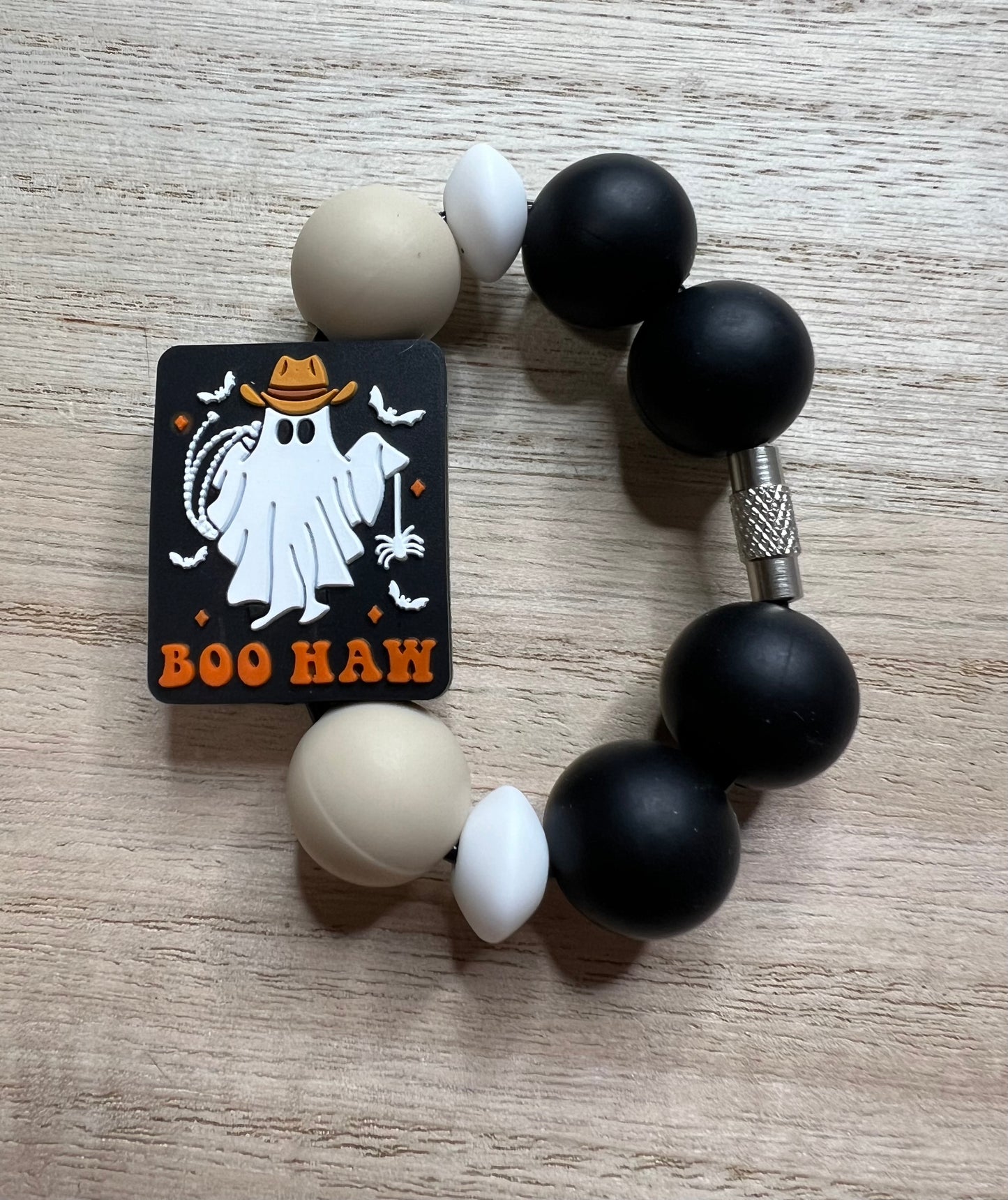 Silicone Charm - Boohaw Cowboy Ghostie