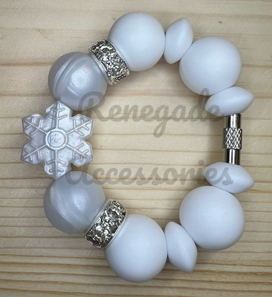 Silicone Charm - Snowflake