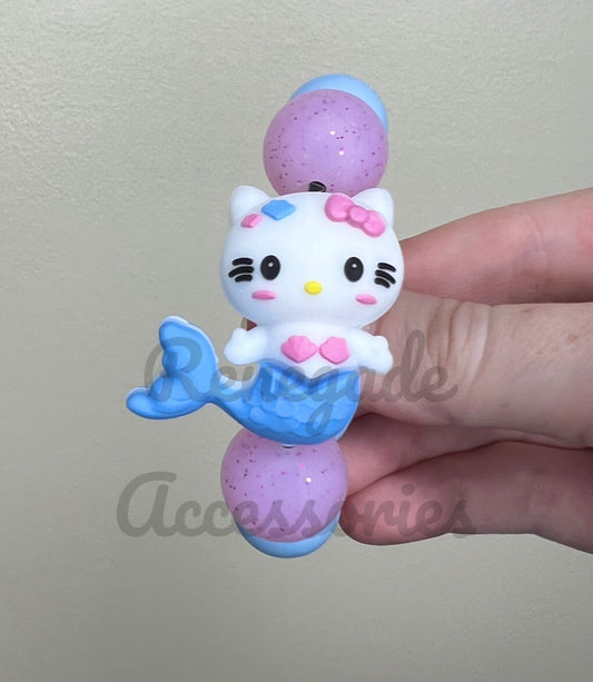 Silicone Charm - HK Mermaid