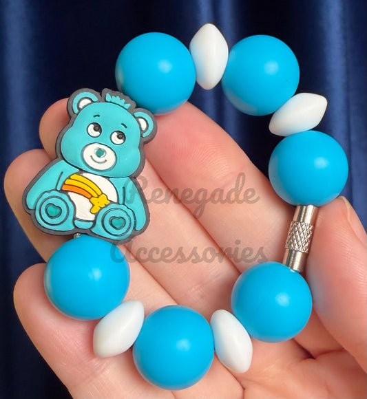 Silicone Charm - C Bear Character