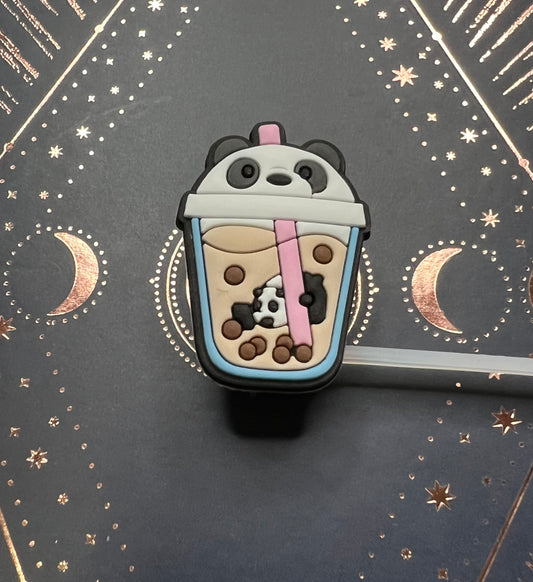 8MM Straw Topper - Boba Panda - Food