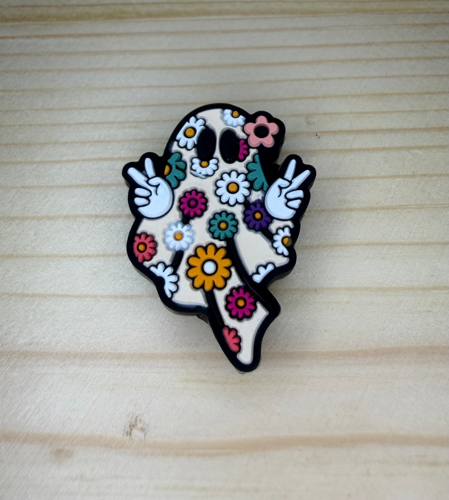 Focal Bead - Groovy Ghost