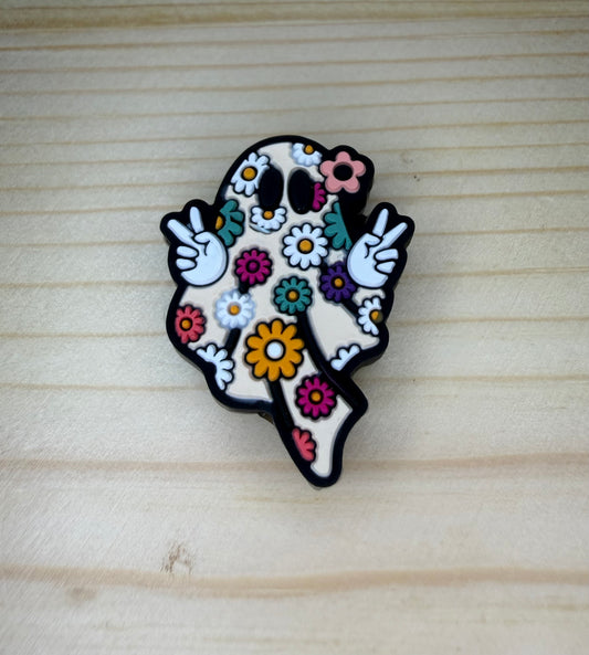 Focal Bead - Groovy Ghost