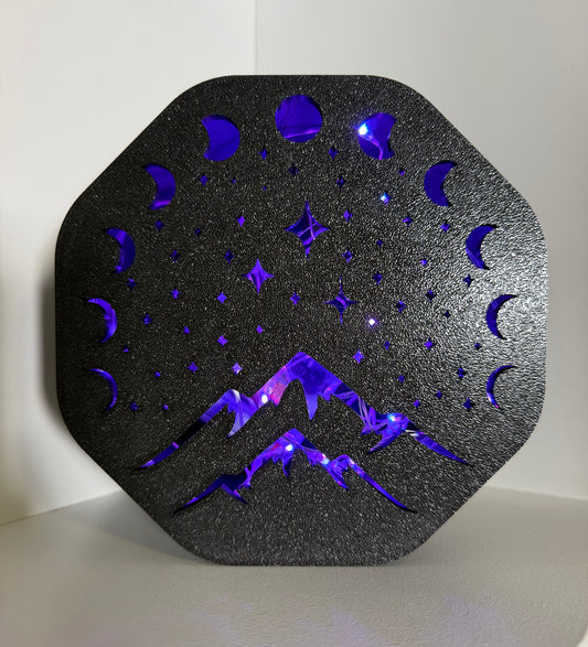3D Printed Velaris Bookshelf Decor - Lights Included!