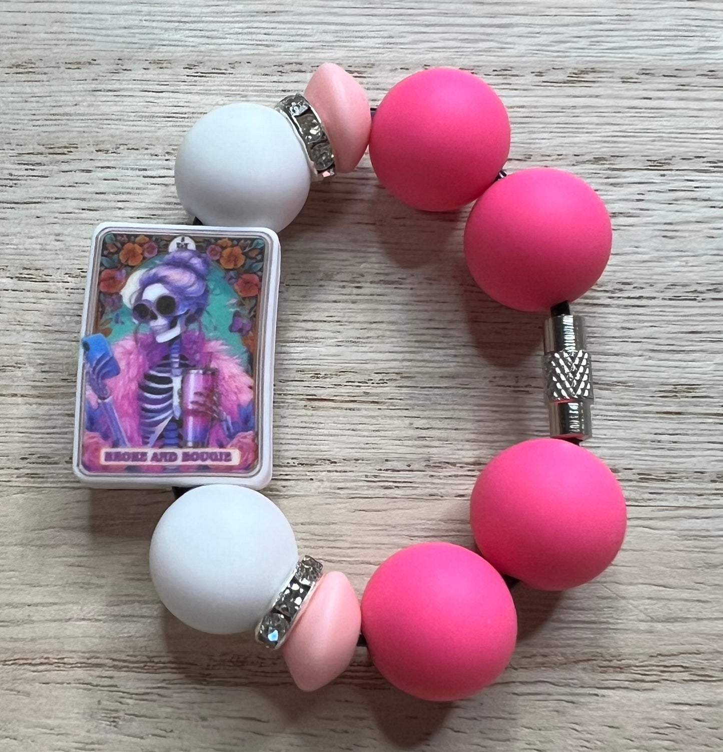 Silicone Charm - Broke And Bougie Tarot