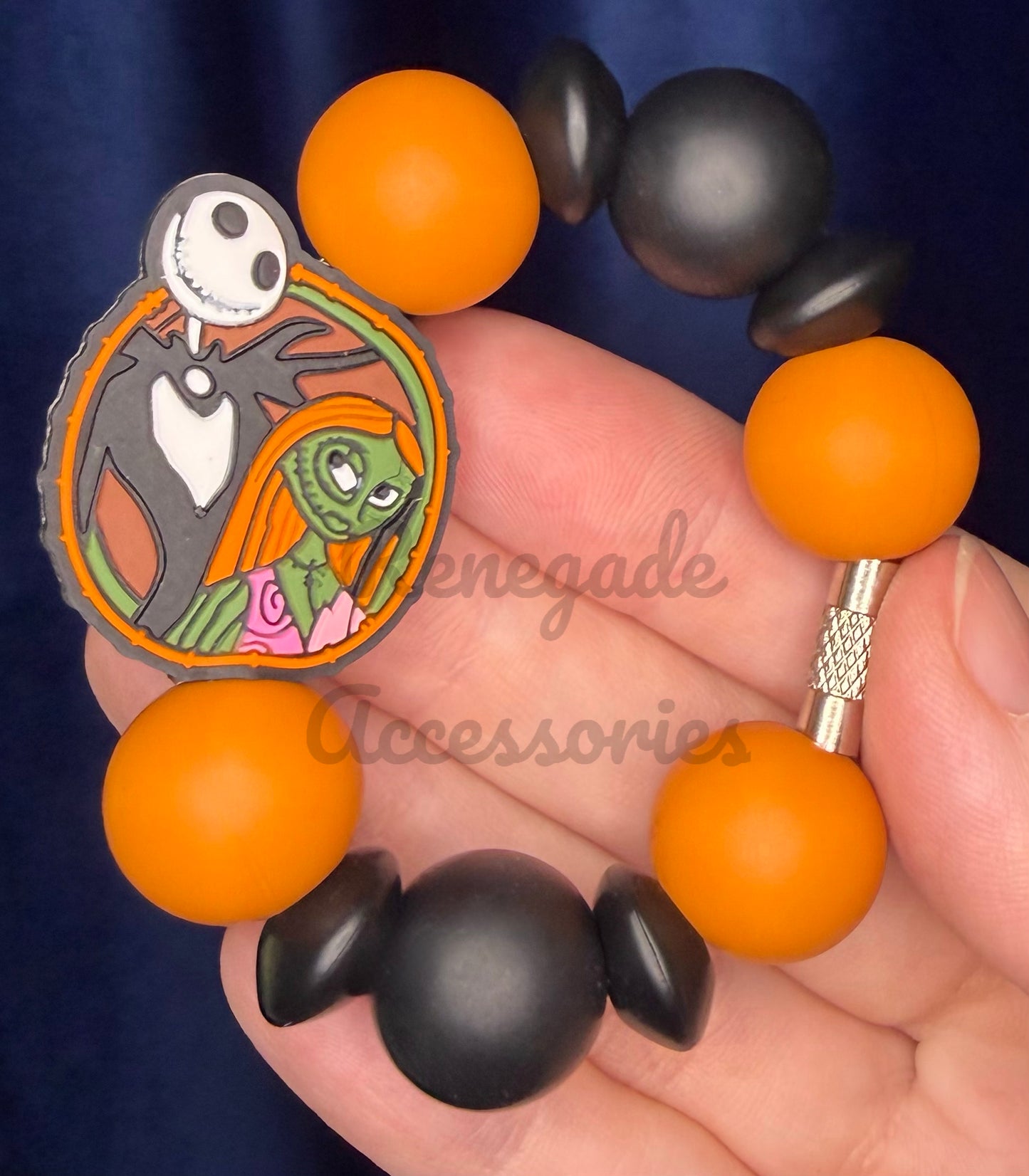 Silicone Charm - Jack & Sally - Nightmare