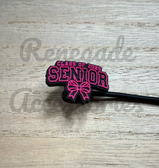 Straw Topper - Class Of 2025 Senior - Graduation