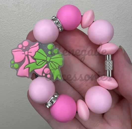 Silicone Charm - Wicked Bows