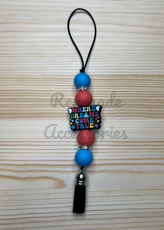 Silicone Charm - Enchanted Charms - Where Dreams Come True - Happiest Place