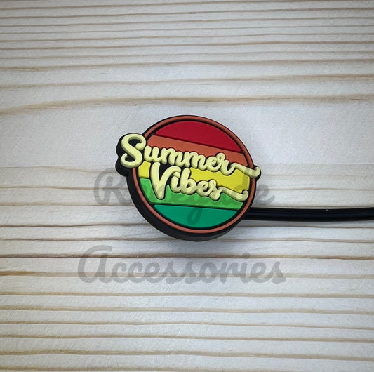 Straw Topper - Summer Vibes