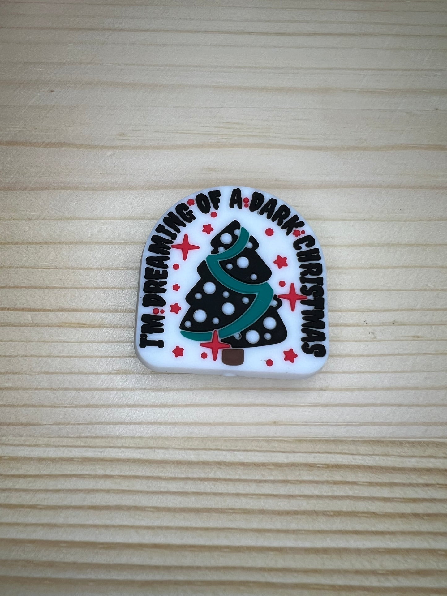 Focal Bead - Dreaming Of A Dark Christmas