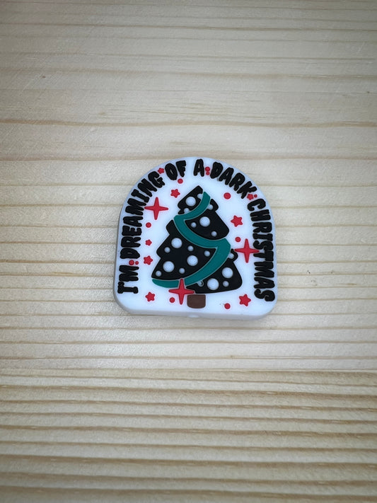 Focal Bead - Dreaming Of A Dark Christmas