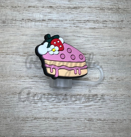 Straw Topper - Strawberry Shortcake