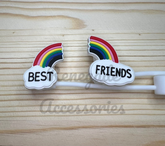 Straw Topper - Best Friends (2 Topper Set)