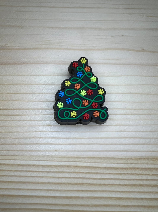 Focal Bead - Dog Paw Tree