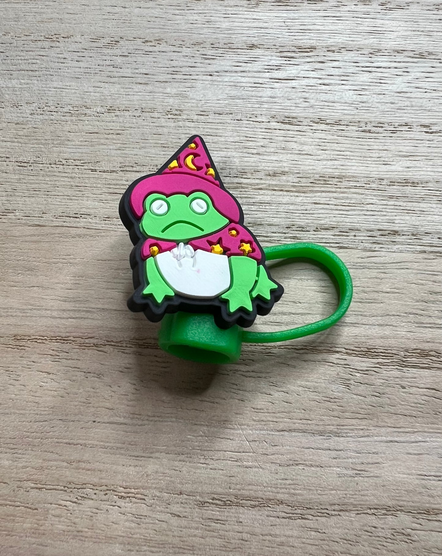 Straw Topper - Witchy Frog