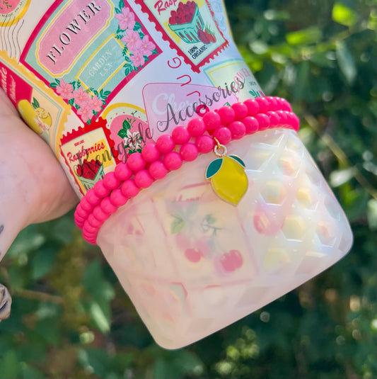Bracelet Stack - Lemon - Farmers Market - HYDROJUG
