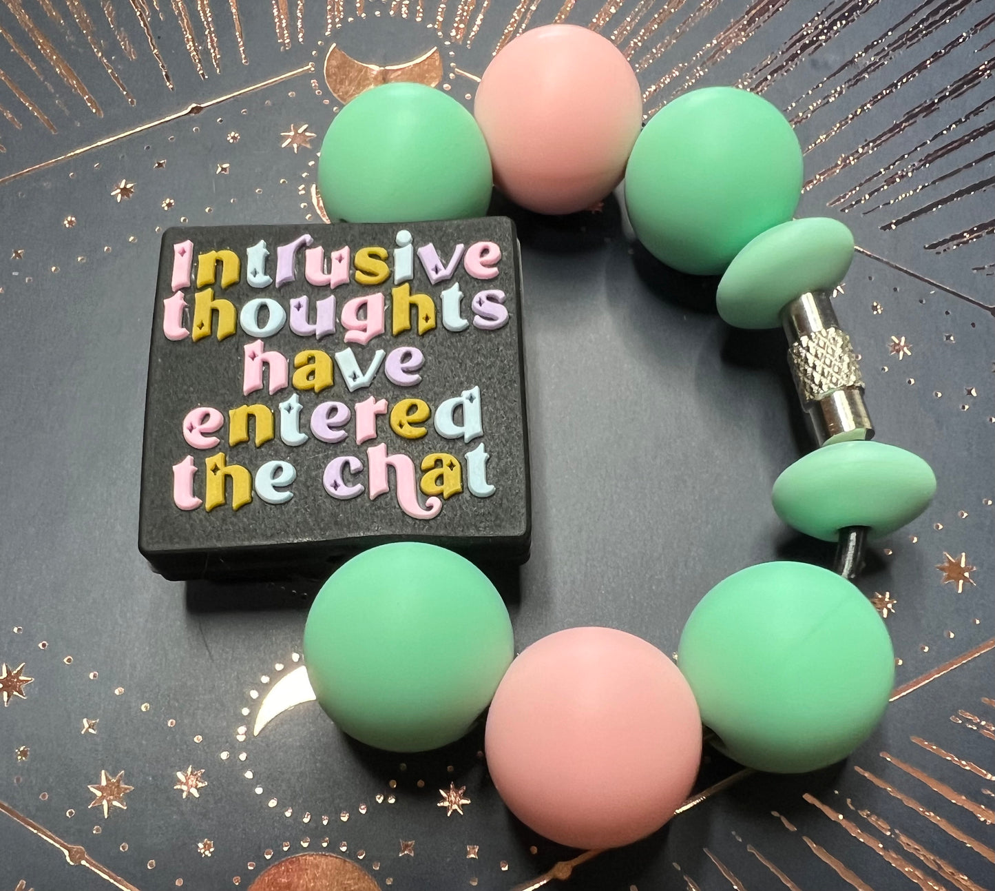 Silicone Charm - Intrusive Thoughts