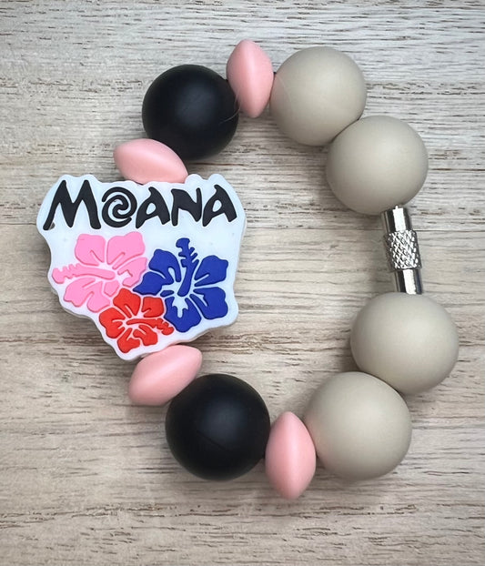 Silicone Charm - Island Character Flowers