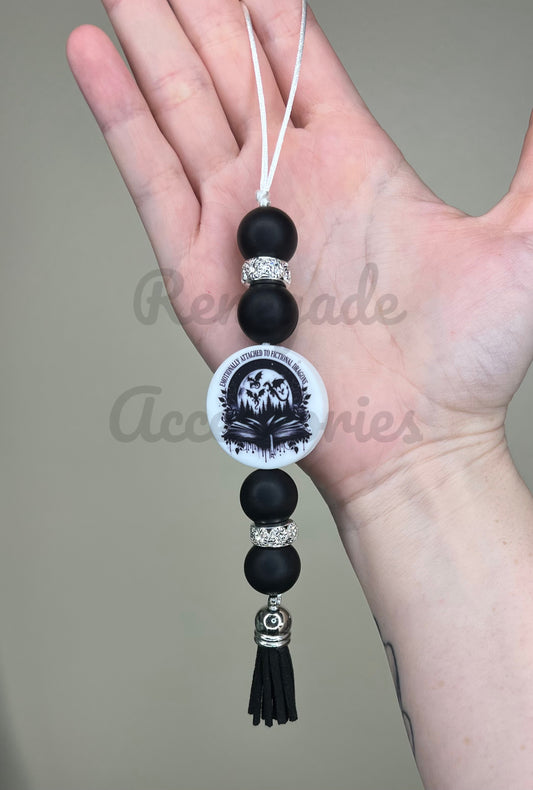 Silicone Charm - Enchanted Charms - Emotionally Attached To Fictional Dragons