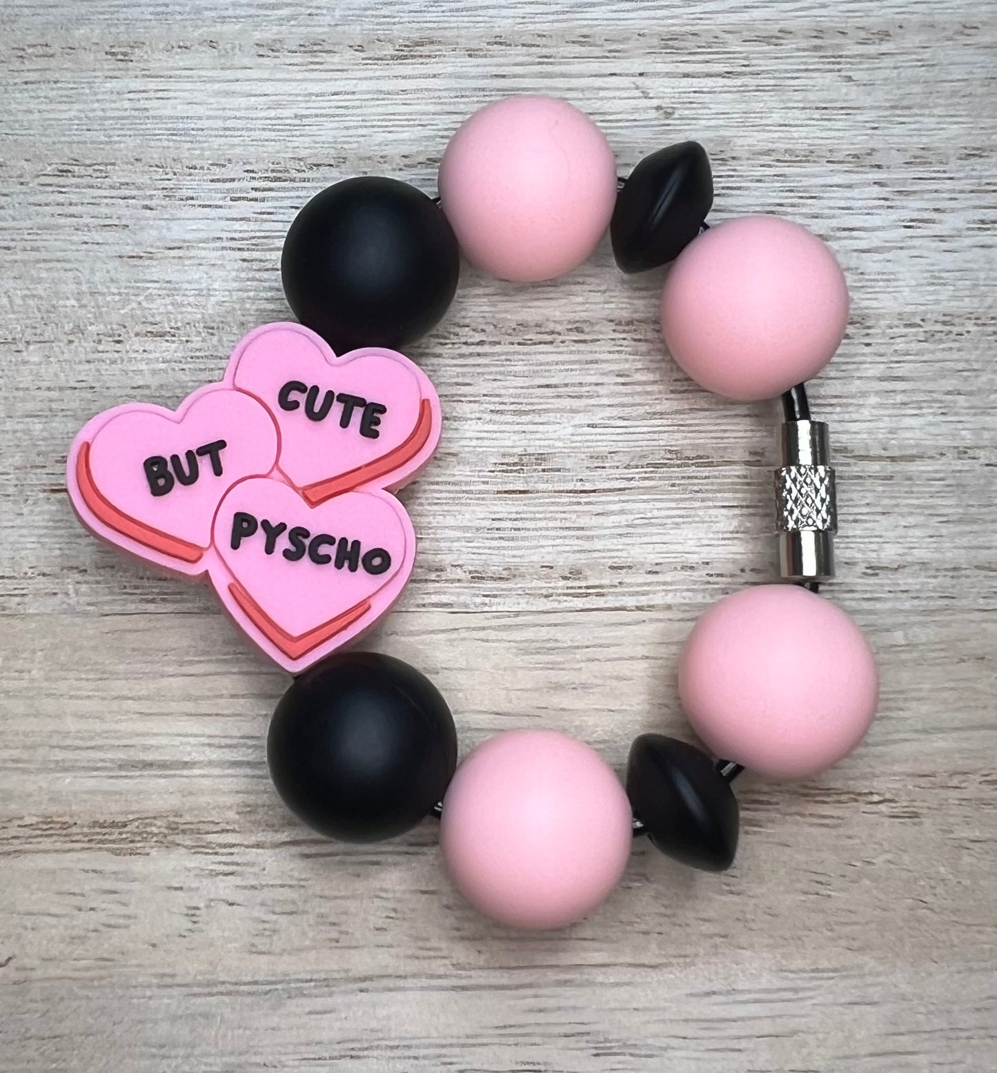 Silicone Charm - Cute But Psycho - Sweethearts