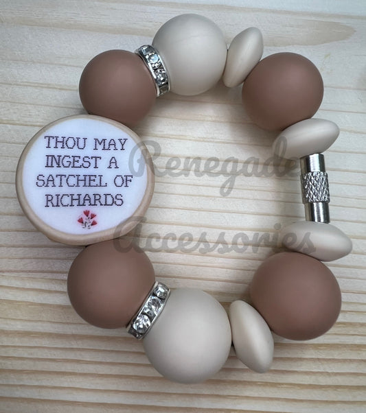 Silicone Charm - Satchel Of Richards