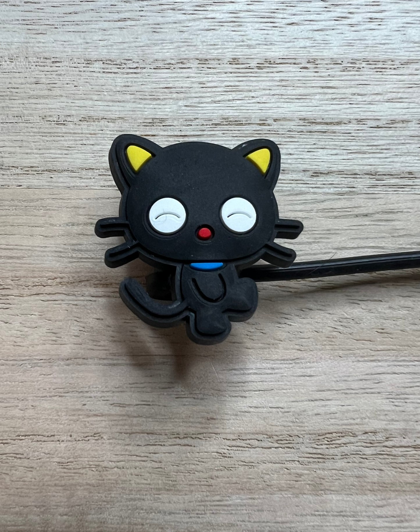 Straw Topper - HK Cat