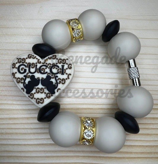Silicone Charm - Luxe Mouse Ears