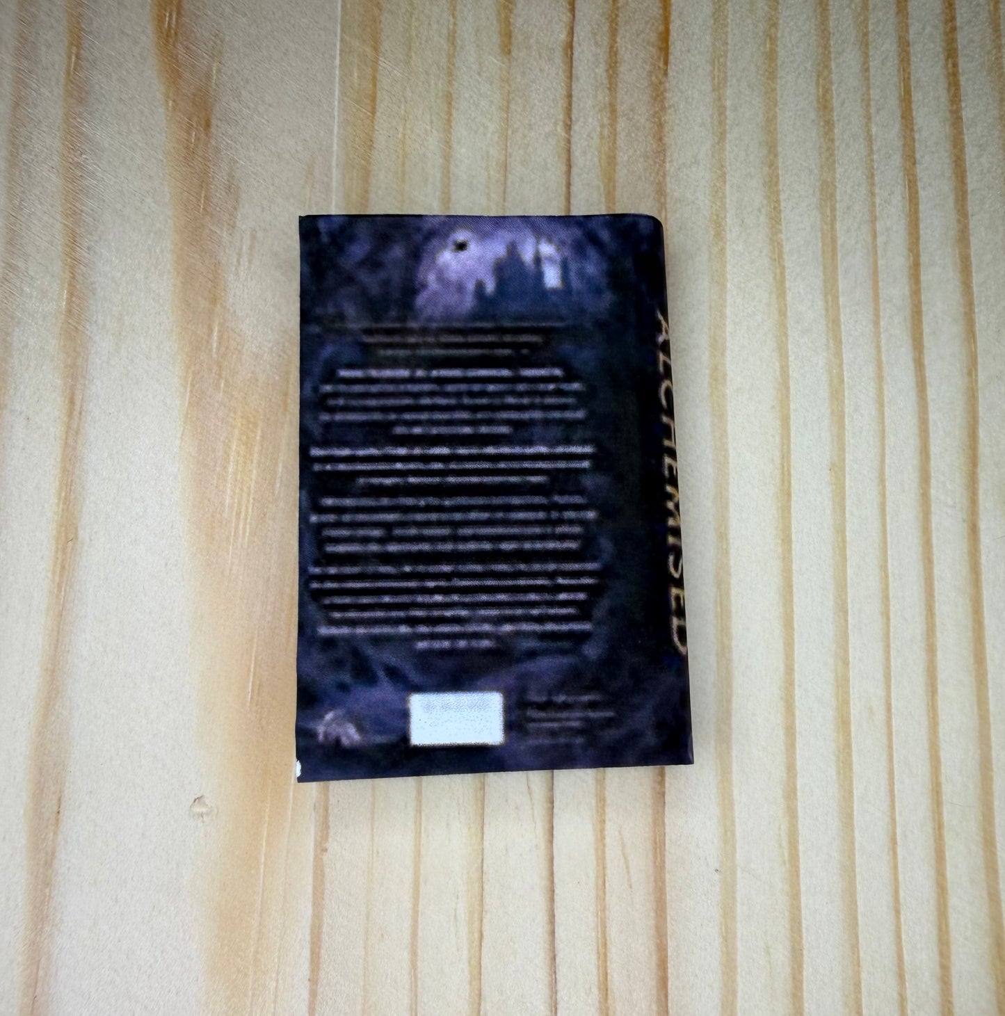 3D Printed Book - Alchemised