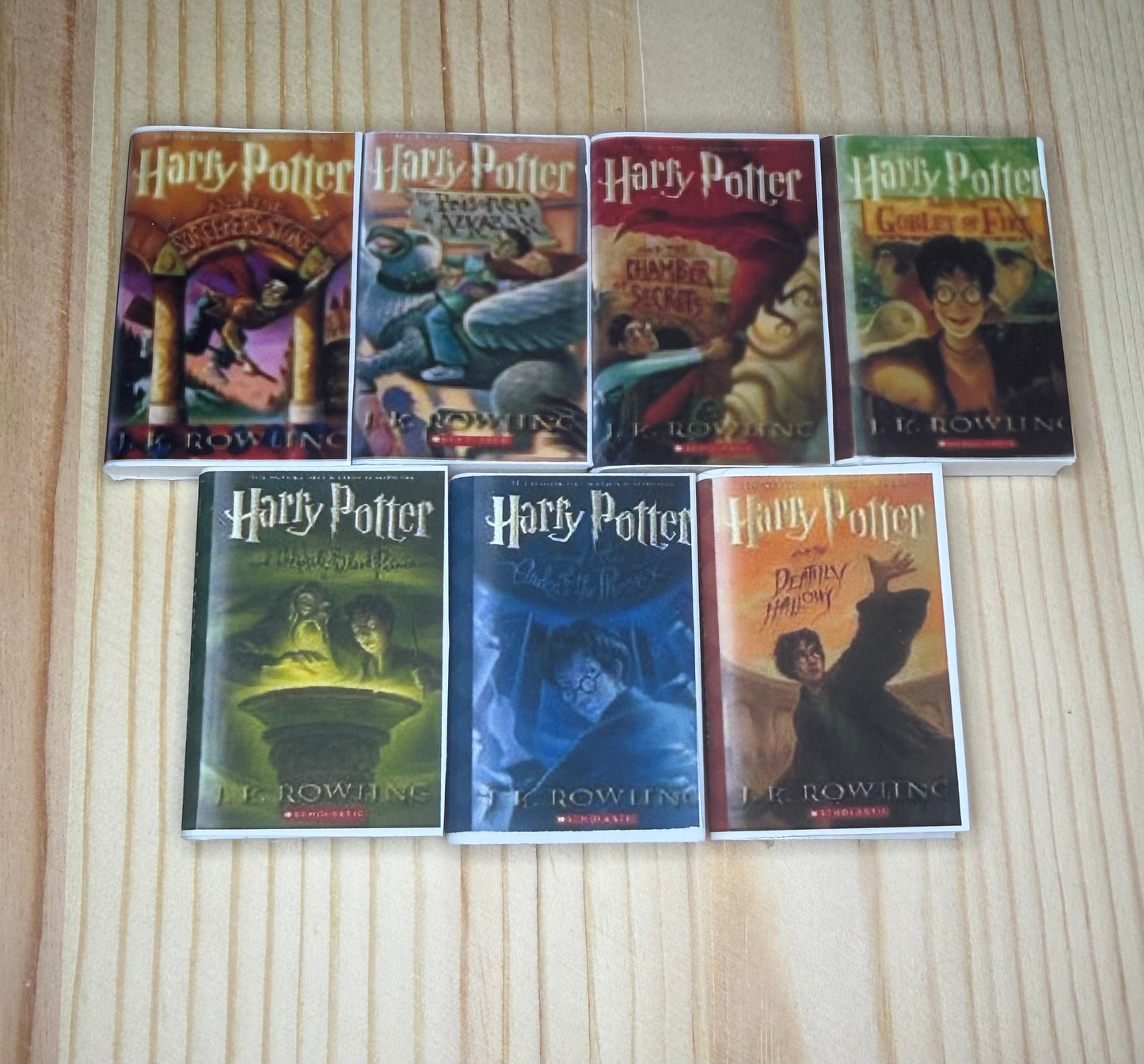 3D Printed Book Bundle - HP Set Of 7